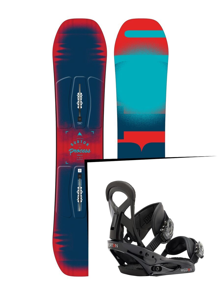 Set: Burton Process Smalls 2017 +  Mission Smalls (1712906S) - Bild 1