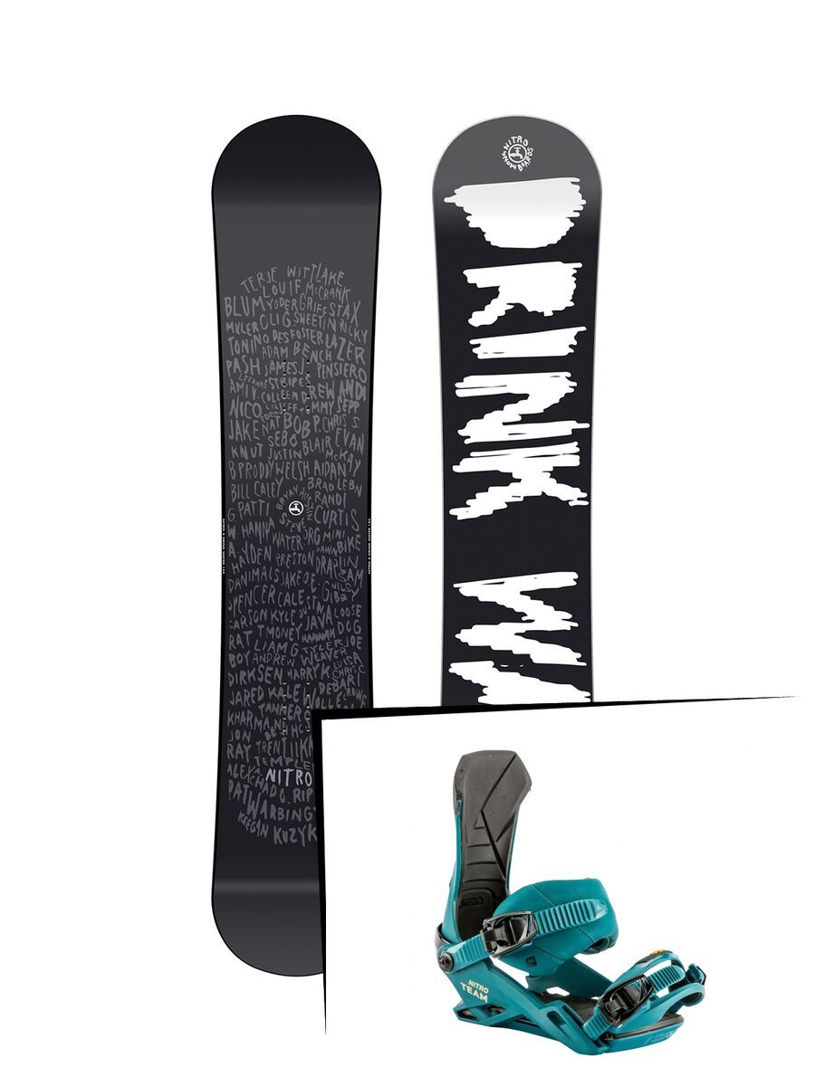 Set: Nitro Drink Water Hazzard 2019 + Nitro Team deep sea - Bild 1