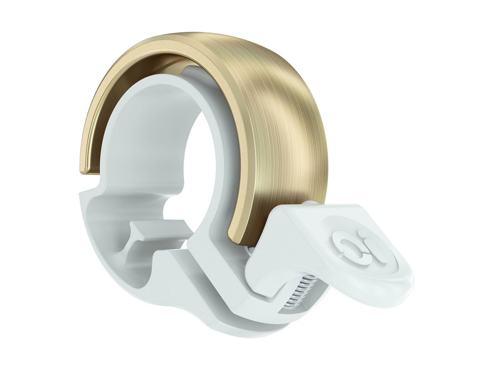 Knog Oi Classic - Small, white/brass - Bild 1