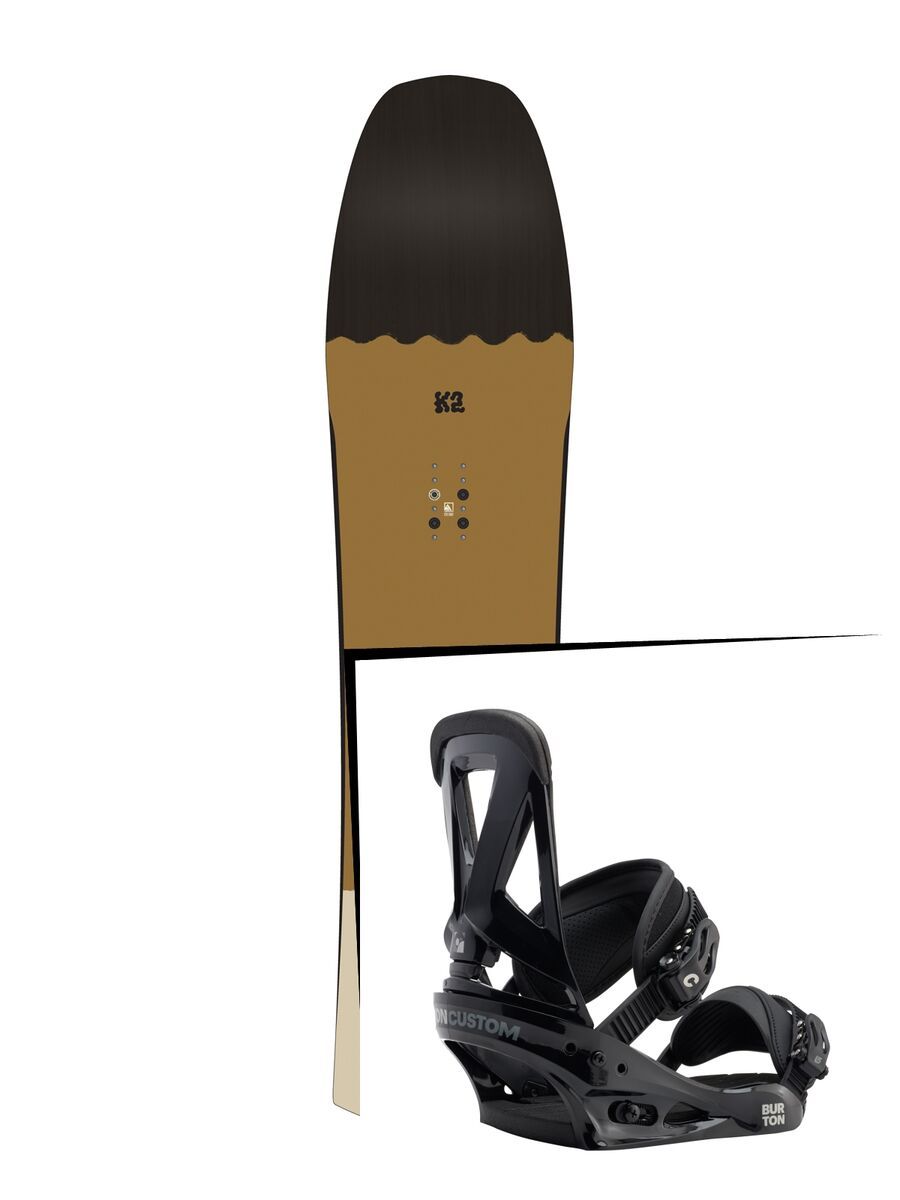 Set: K2 Cool Bean 2017 + Burton Custom (1712739S) - Bild 1