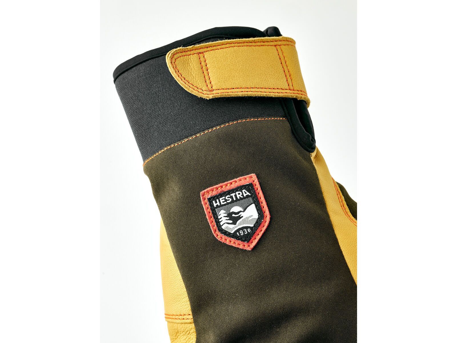 Hestra Ergo Grip Active 5 Finger, dark forest/natural brown - Bild 3