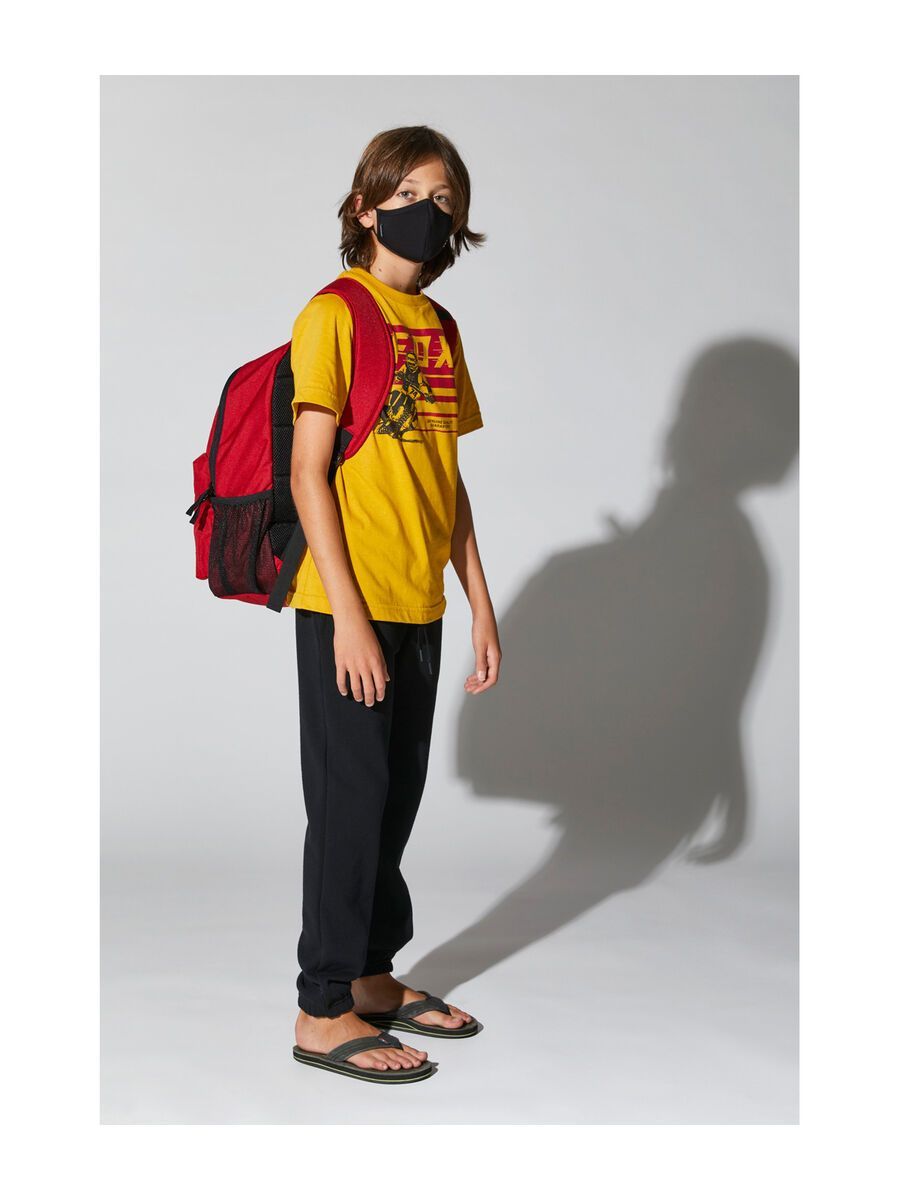 Fox Youth Face Mask (nicht retournierbar), black - Bild 5