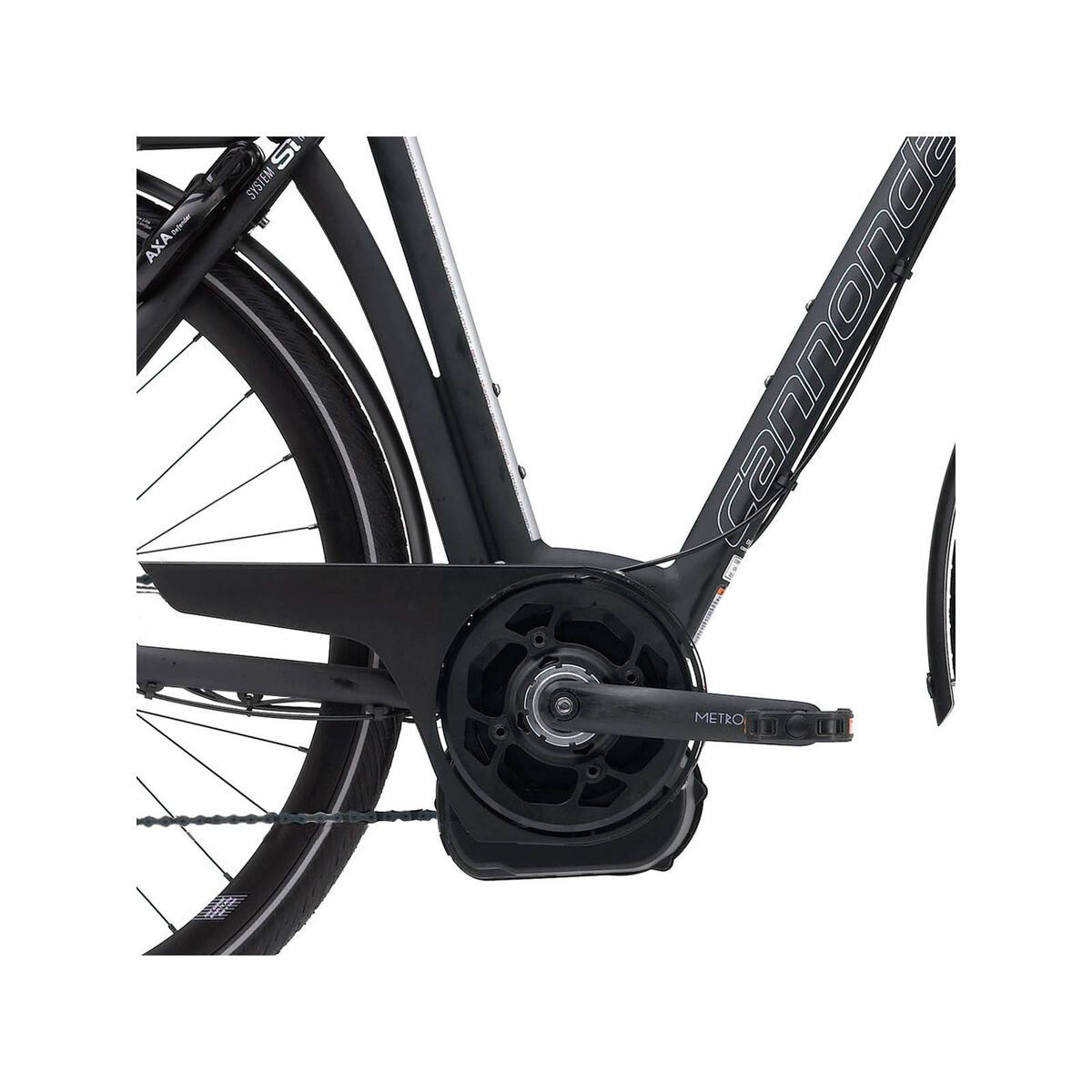 Cannondale E-Series 1 Headshok Men Alfine 300Wh. New HMI, jet black matte - Bild 3