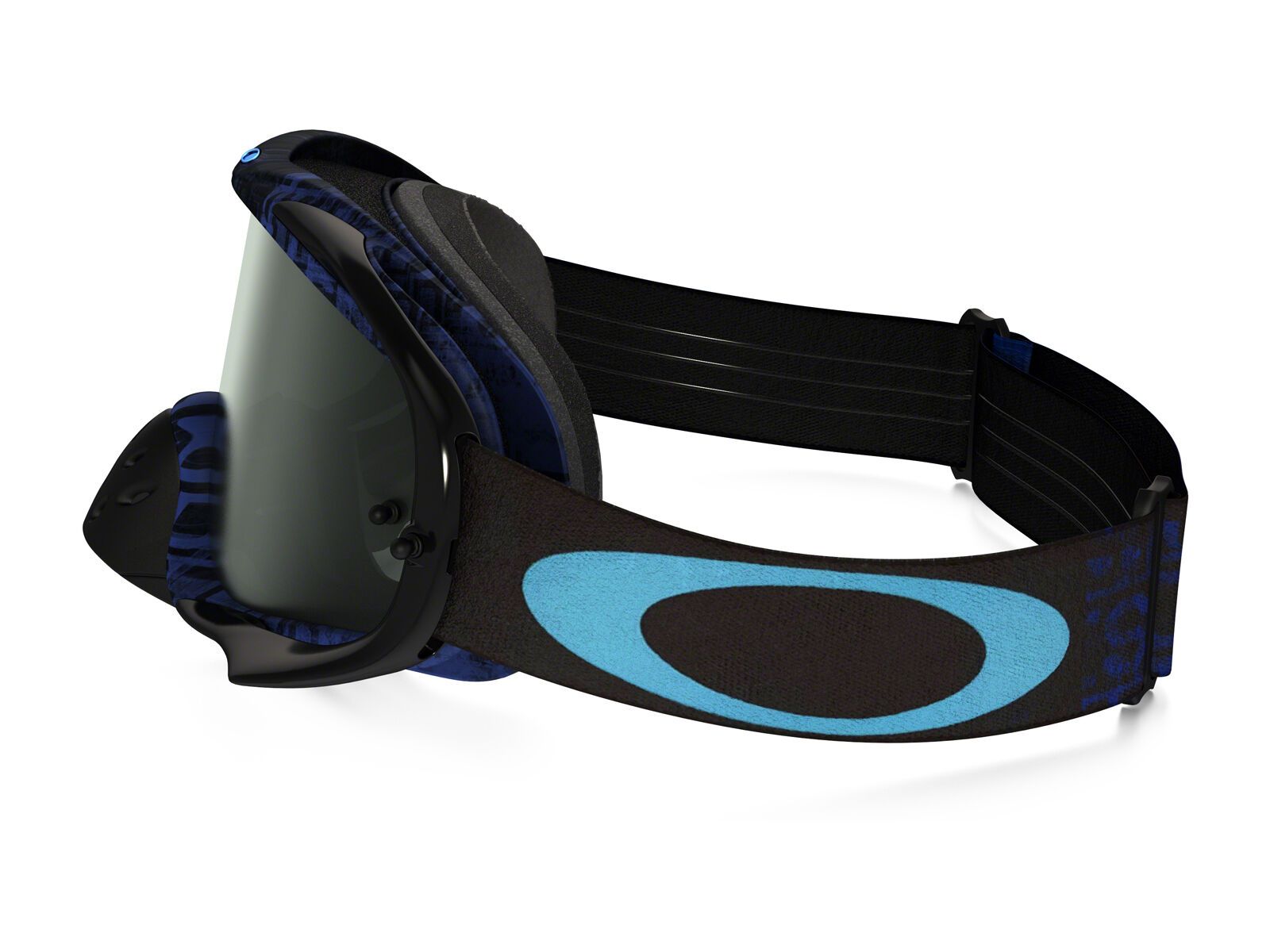Oakley Crowbar MX, distress tagline stealth blue/Lens: dark grey - Bild 4