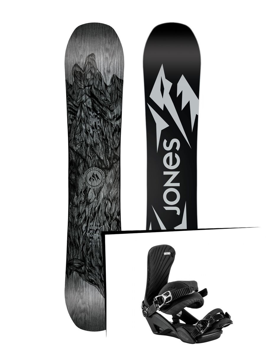 Set: Jones Ultra Mountain Twin 2019 + Nitro Ivy (1944113S) - Bild 1