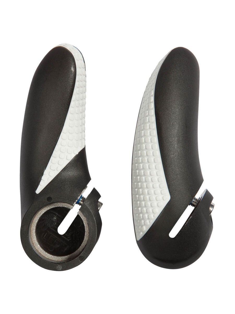 Cube Natural Fit Bar End, schwarz/weiß - Bild 1