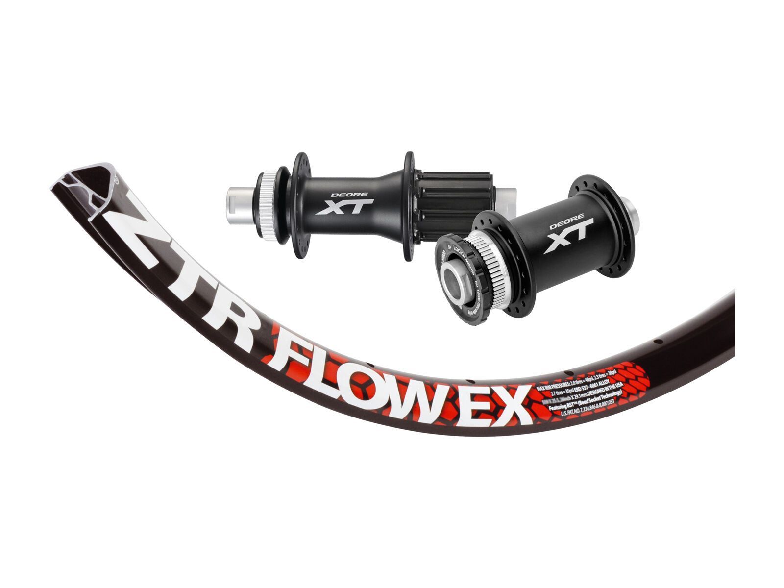 Stan's NoTubes ZTR Flow EX 29 / Shimano XT 788 Centerlock, schwarz - Bild 1