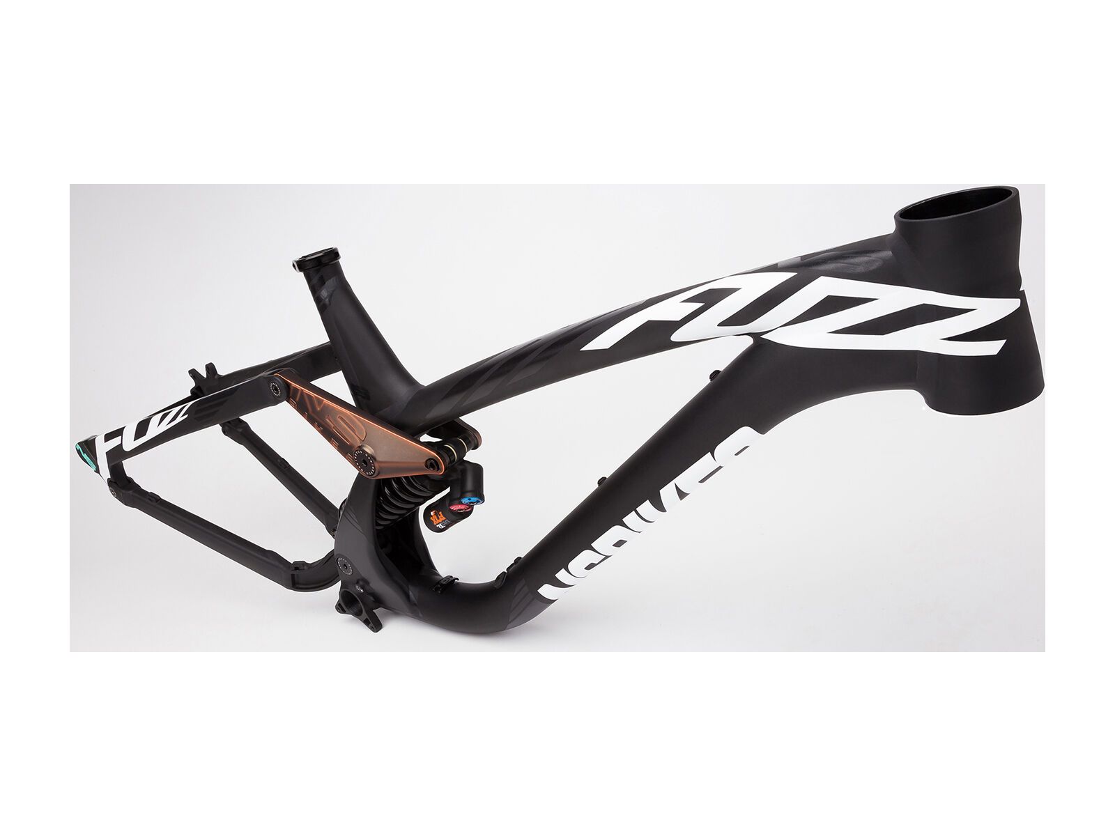 NS Bikes Fuzz Frame, flat black - Bild 3