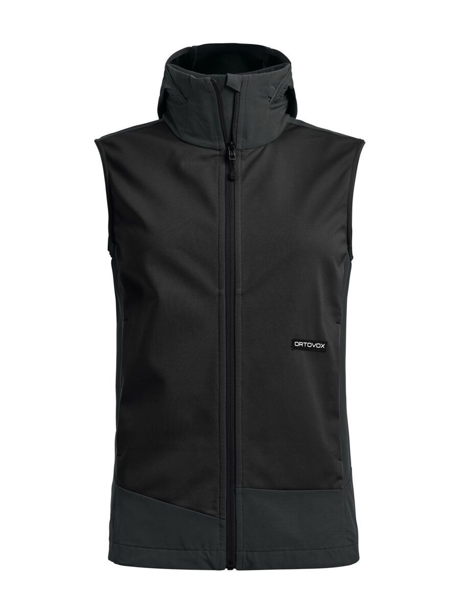 Ortovox Ortler Softshell Plus Vest W, black raven - Bild 1
