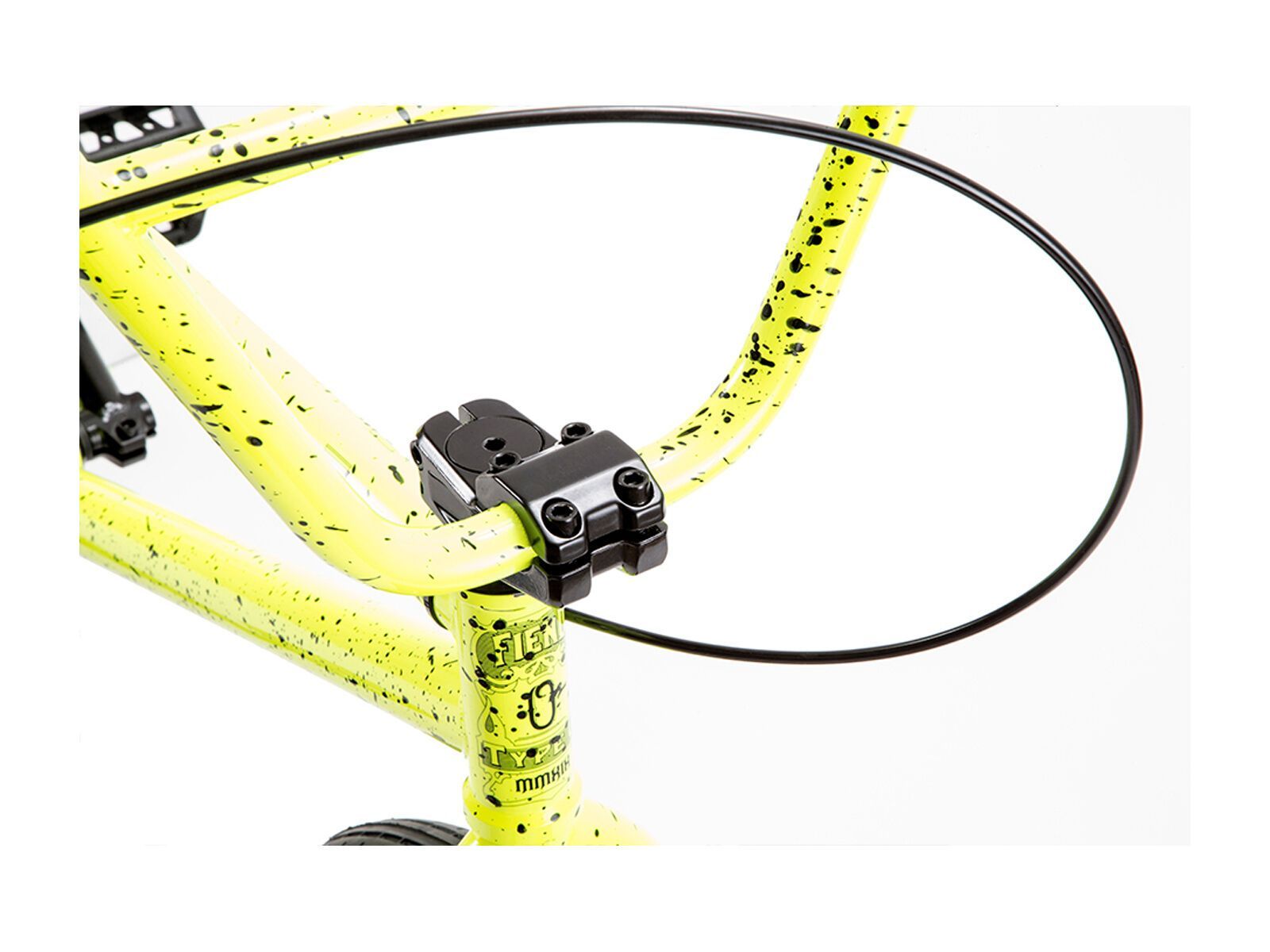 Fiend Type O-, gloss yellow w/black splatter - Bild 3