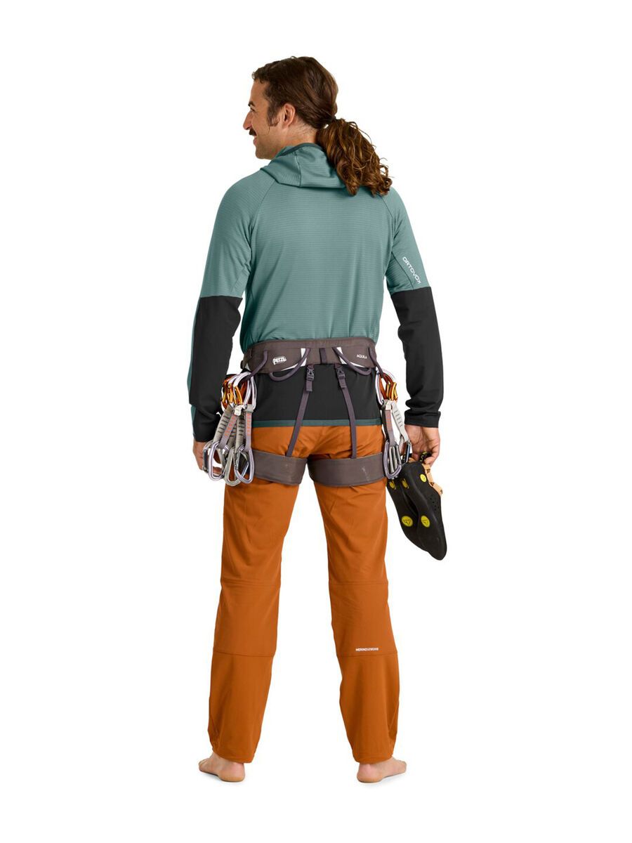 Ortovox Merino Fleece Rib Hoody M, arctic grey - Bild 10