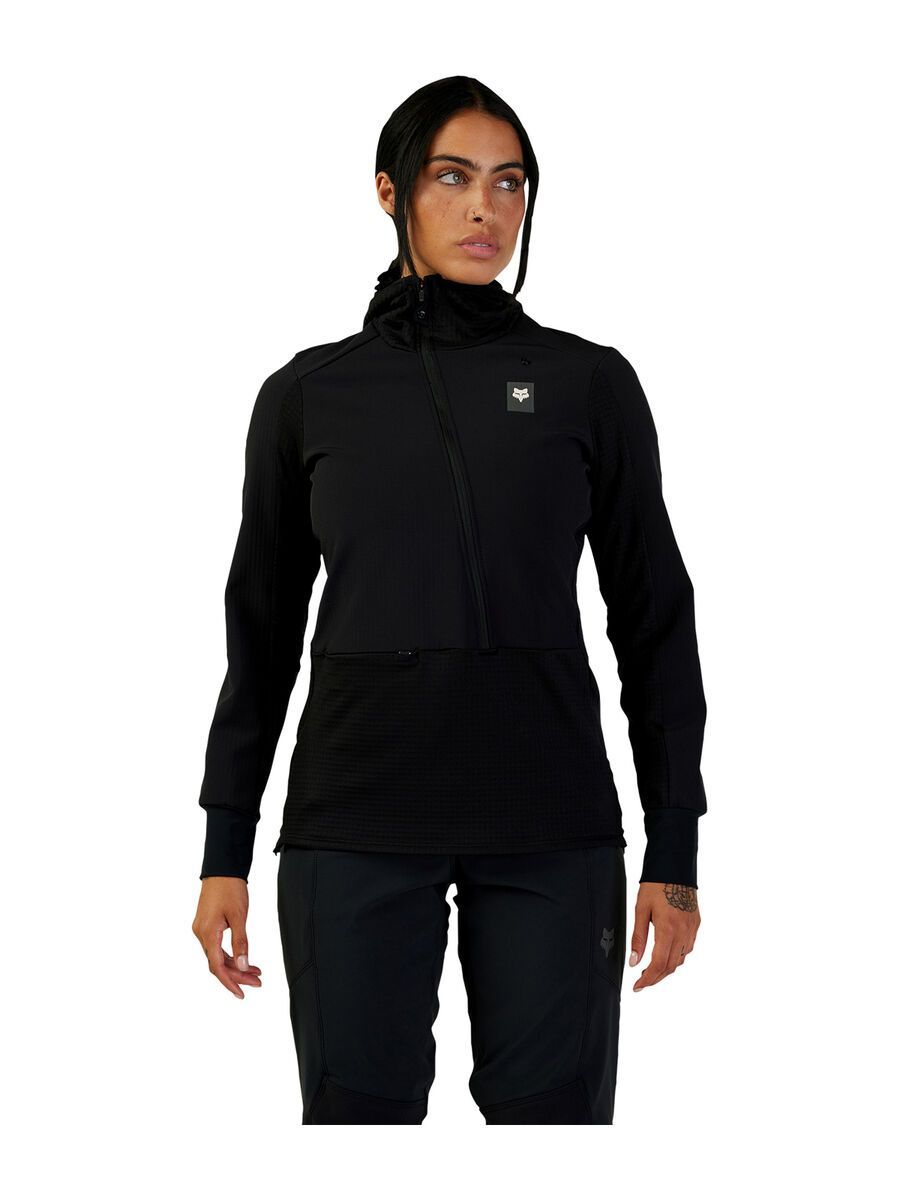 Fox Women Defend Thermal Hoodie, black - Bild 2