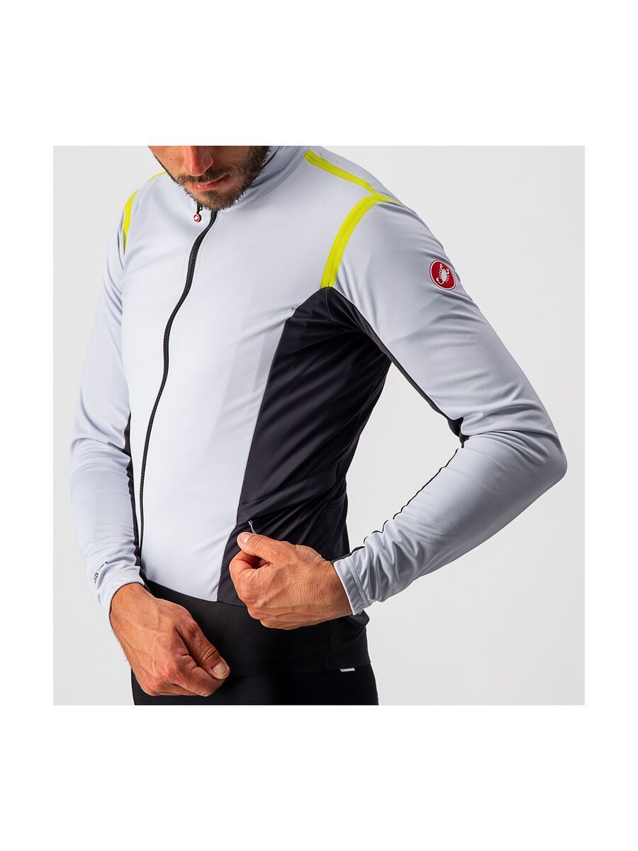 Castelli Alpha RoS 2 Light Jacket, silver gray/dark gray - Bild 4