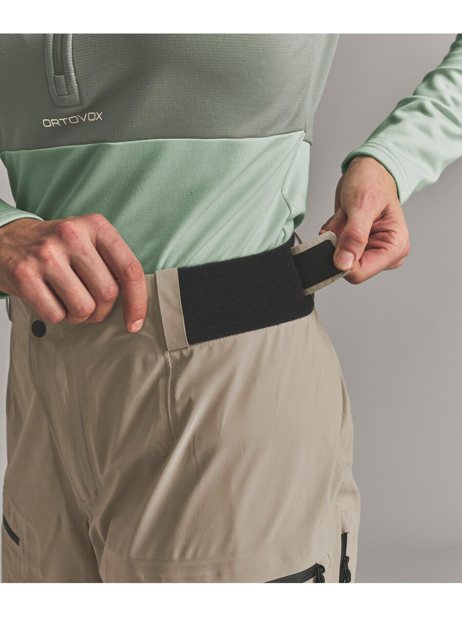 Ortovox Ortler Gore-Tex Pants W, dark linen - Bild 7