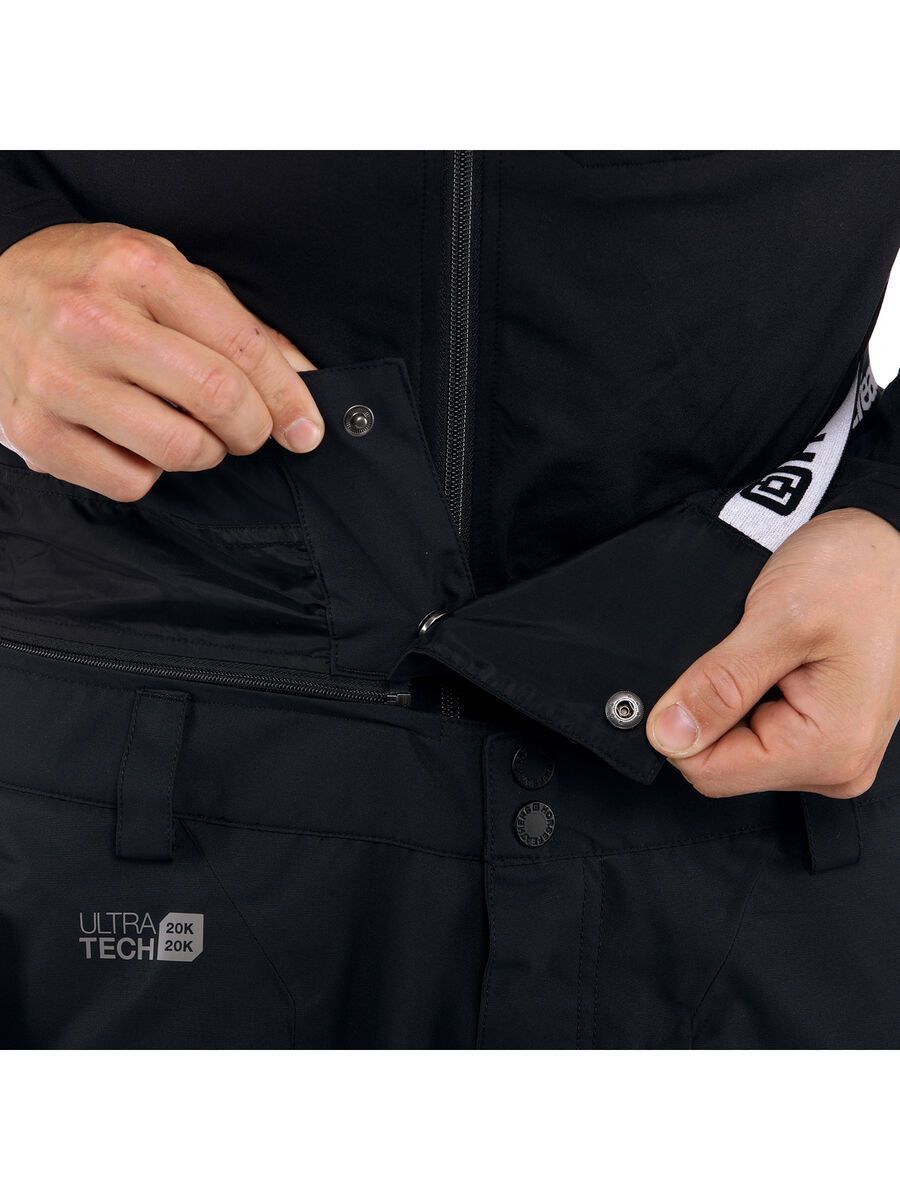 Horsefeathers Nelson Pants, black/radiant yellow - Bild 7