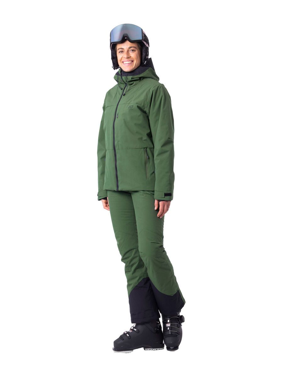 2117 of Sweden Women’s Humla Light Padd Ski Jacket, leaf - Bild 4