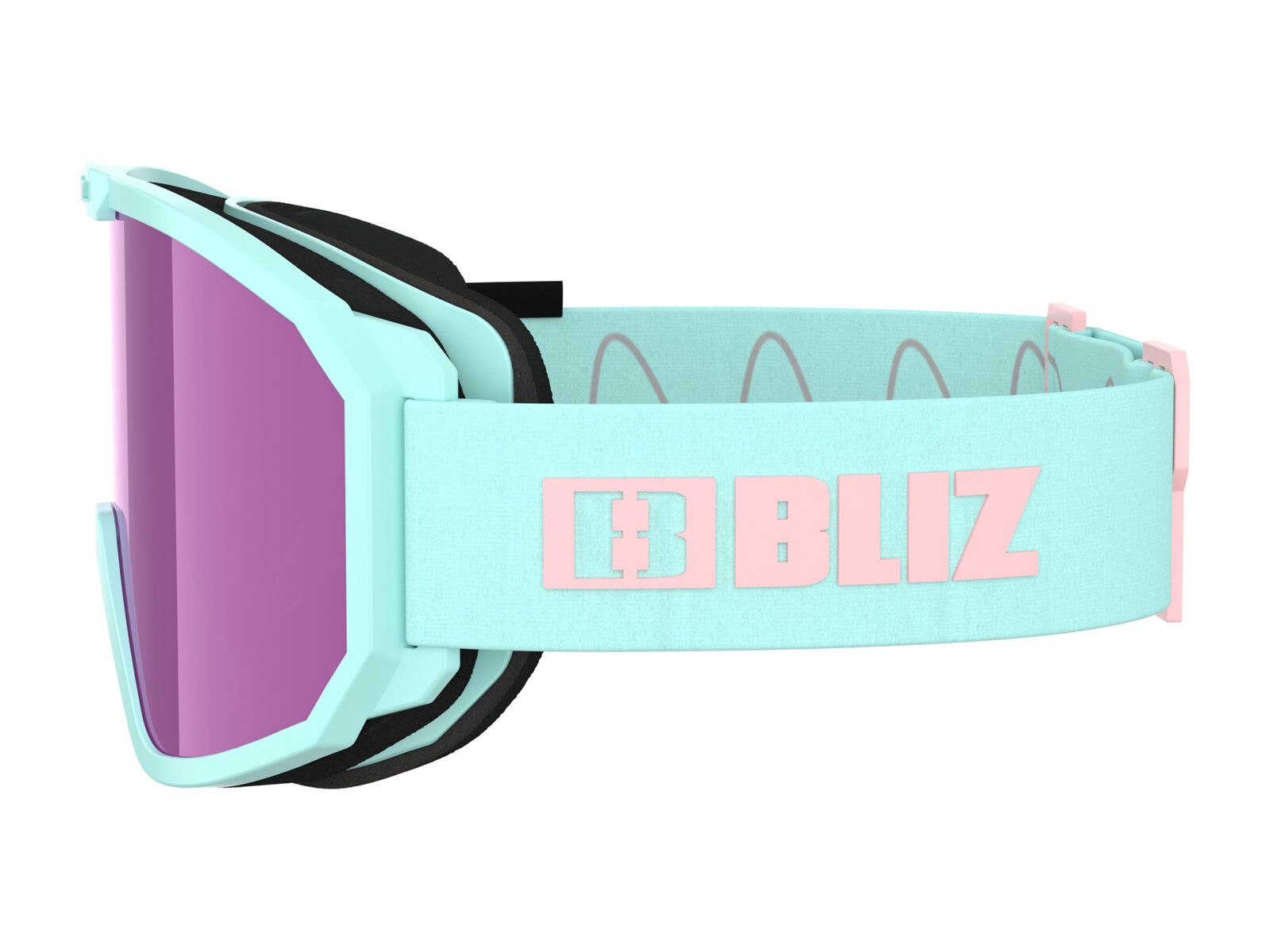 Bliz Rave JR, Brown/Pink Multi / matt mint - Bild 2