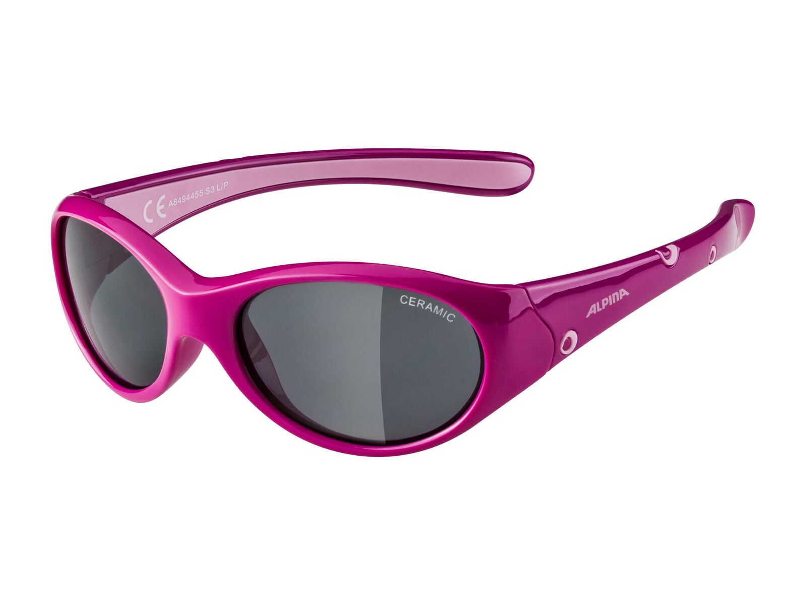 Alpina Flexxy Girl, Black / pink-rose gloss - Bild 1