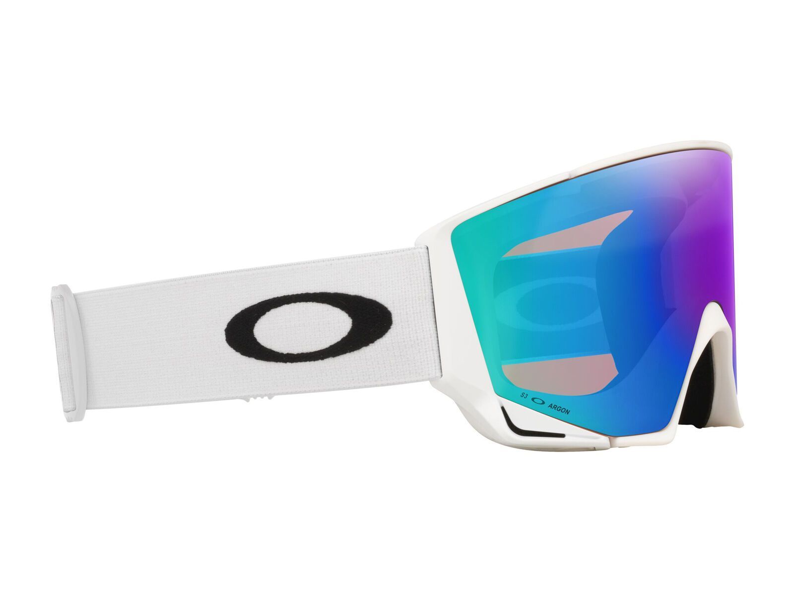 Oakley Flow Scape L, Prizm Snow Argon Iridium & Iced / matte white - Bild 11