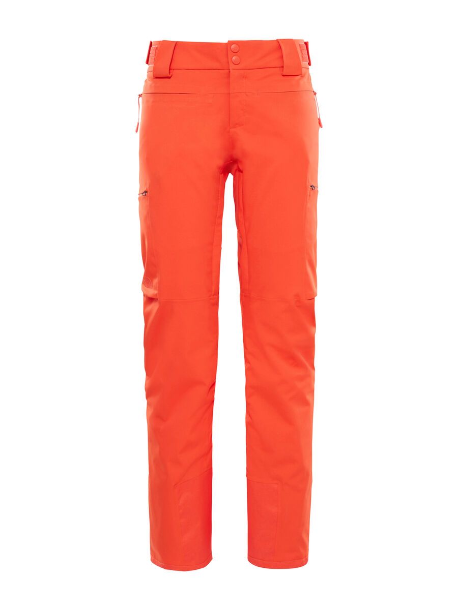 The North Face Womens Powdance Pant, fire brick red - Bild 1