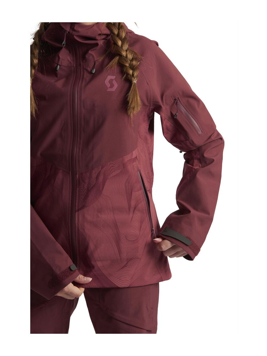 Scott Explorair 3L Women's Jacket, amaranth red - Bild 6