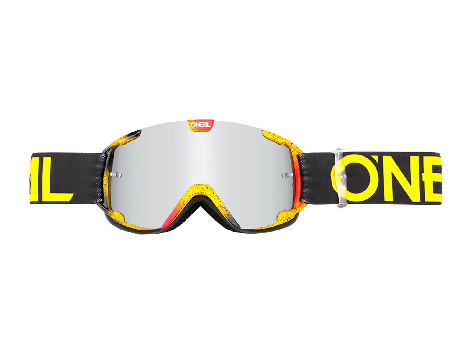 ONeal B-30 Youth Goggle Ink, black/yellow/Lens: silver mirror - Bild 1