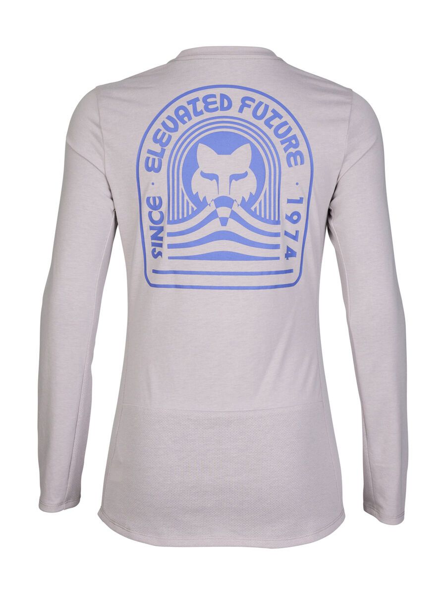 Fox Womens Ranger DR LS Jersey, grey/light grey - Bild 2