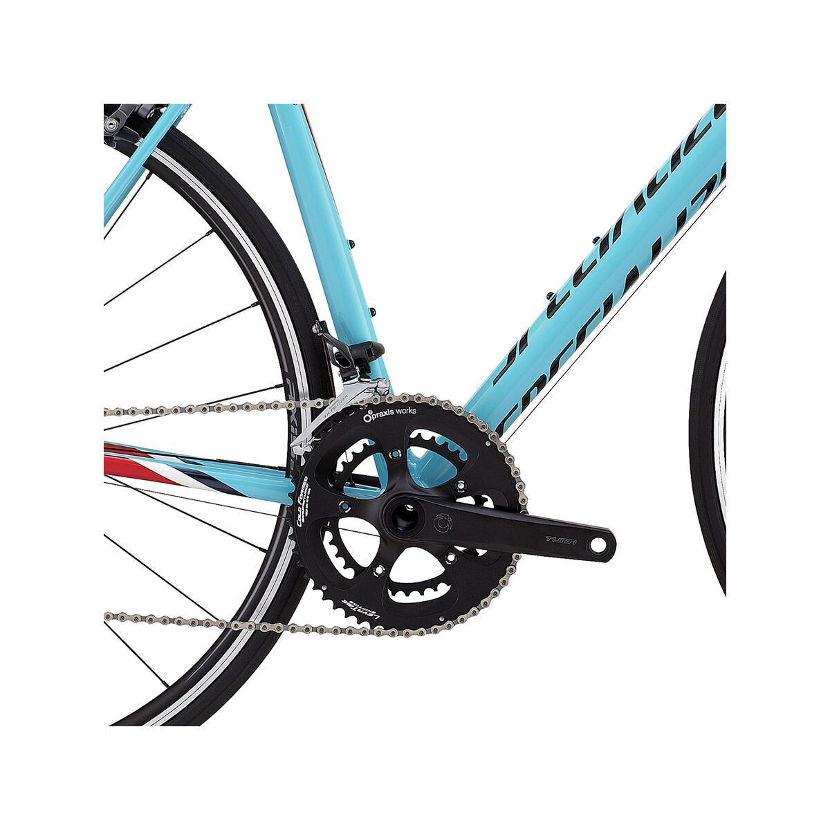 Specialized Allez DSW SL Expert, gloss light blue/red/tarmac black/navy/white - Bild 3
