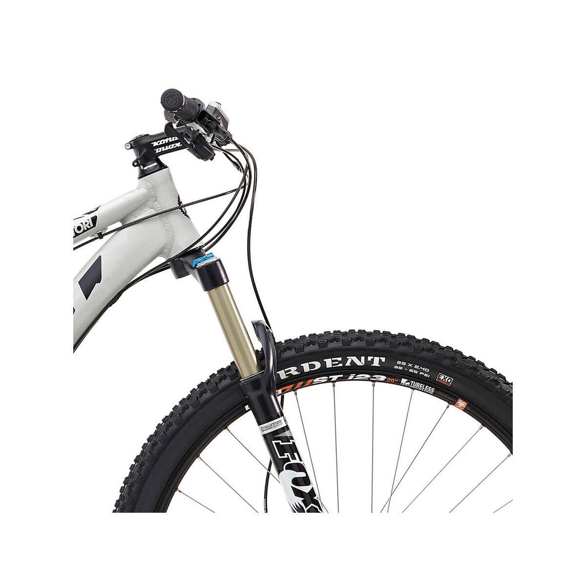 Kona Satori, matt raw aluminium/black/orange - Bild 5