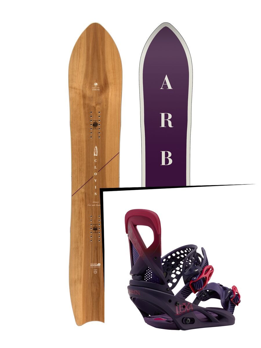 Set: Arbor Clovis Womens 2017 + Burton Lexa (1712828S) - Bild 1