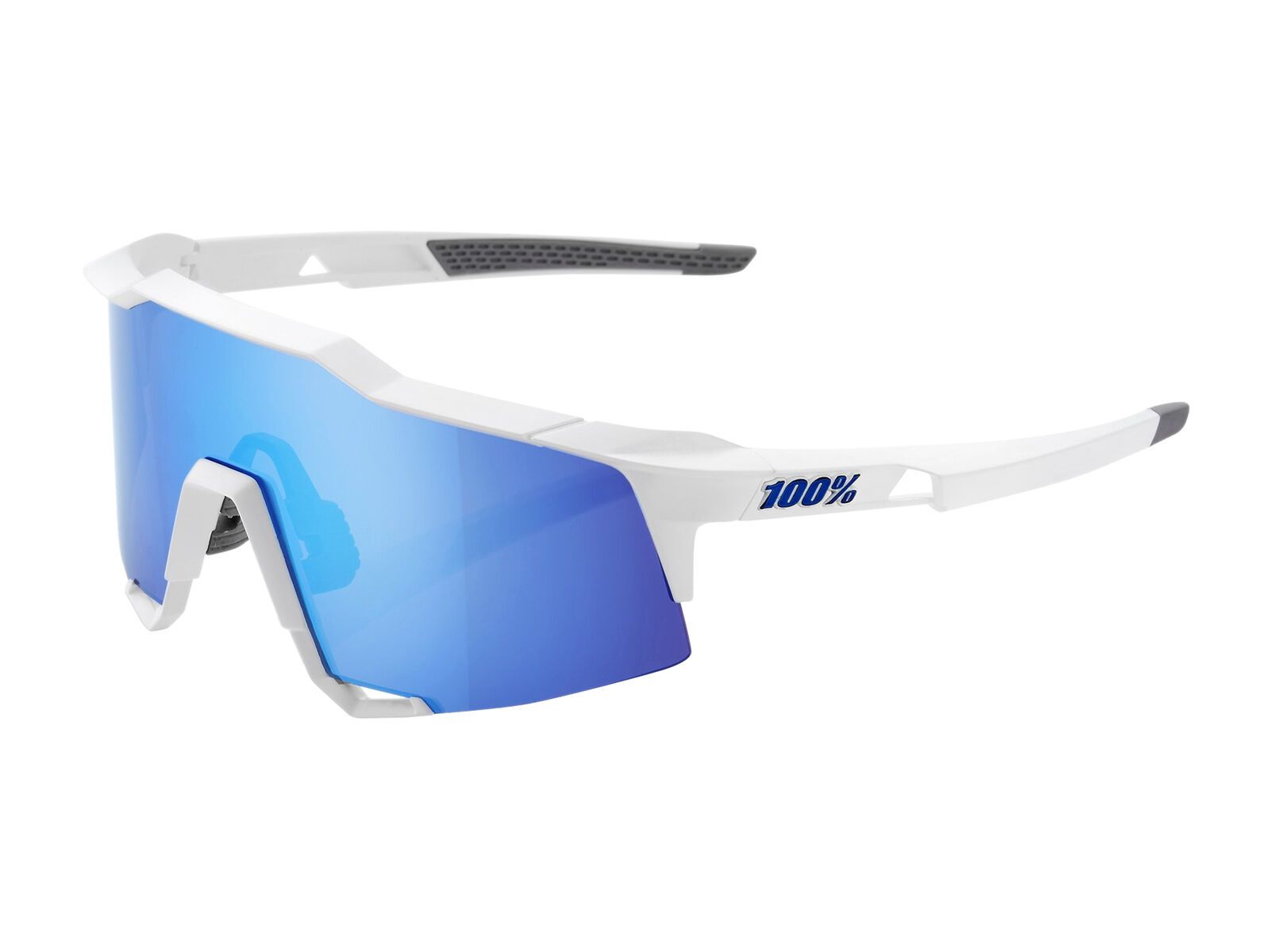 100% Speedcraft - HiPER Blue ML Mir, matte white - Bild 1