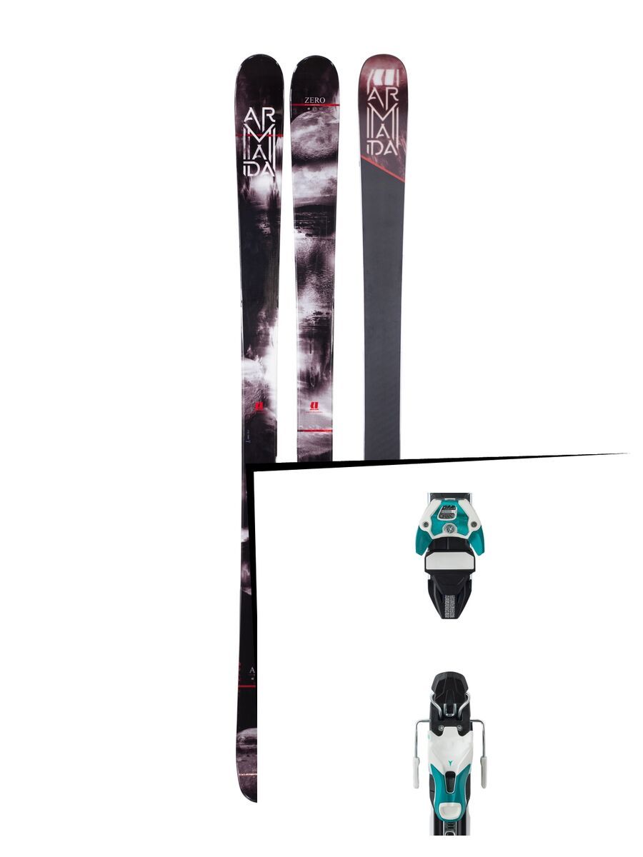 Set: Armada AR8 2018 + Atomic Warden 11 DT white/mint - Bild 1