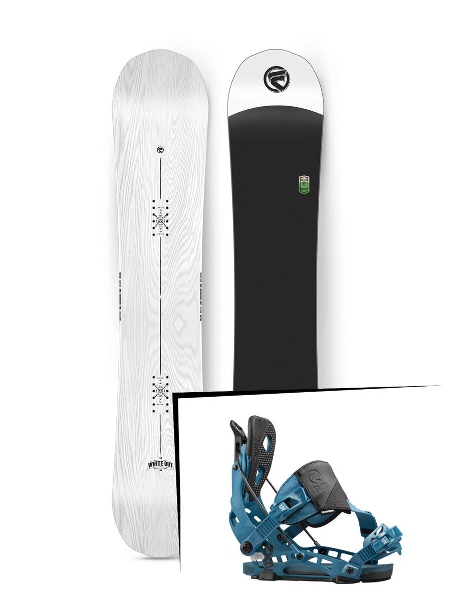 Set: Flow Whiteout 2016 +  NX2 Hybrid (1513127S) - Bild 1