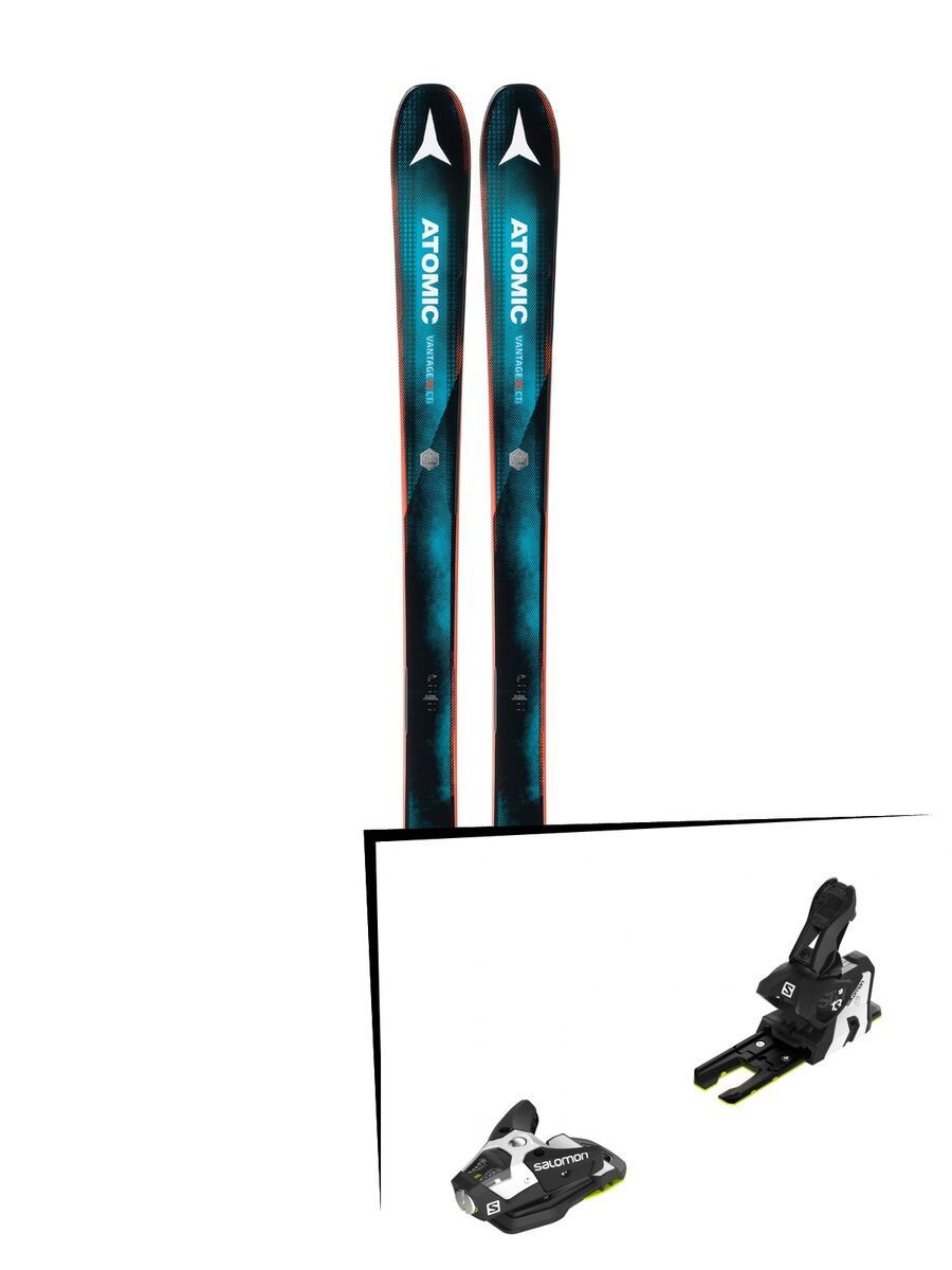 Set: Atomic Vantage 90 CTI 2018 + Salomon N STH2 WTR 13 black/white - Bild 1
