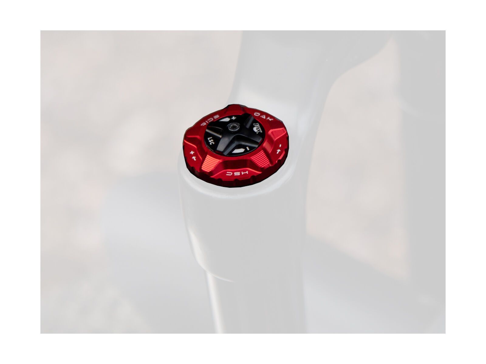 OAK Components Forkcap HSC für Fox 34, 36, 38, 40, red - Bild 1