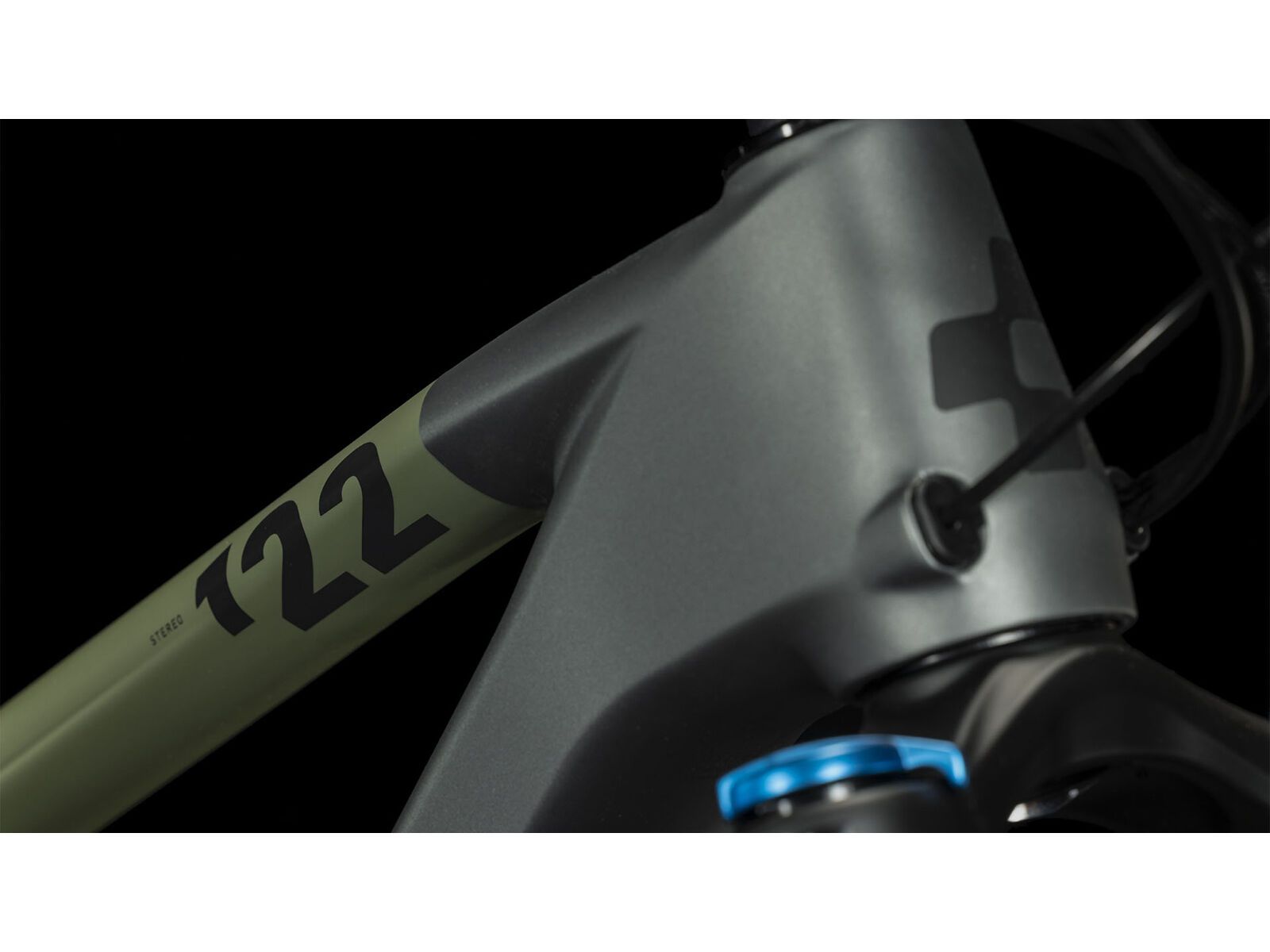 Cube Stereo One22 HPC TM 29, flashgrey´n´olive - Bild 5