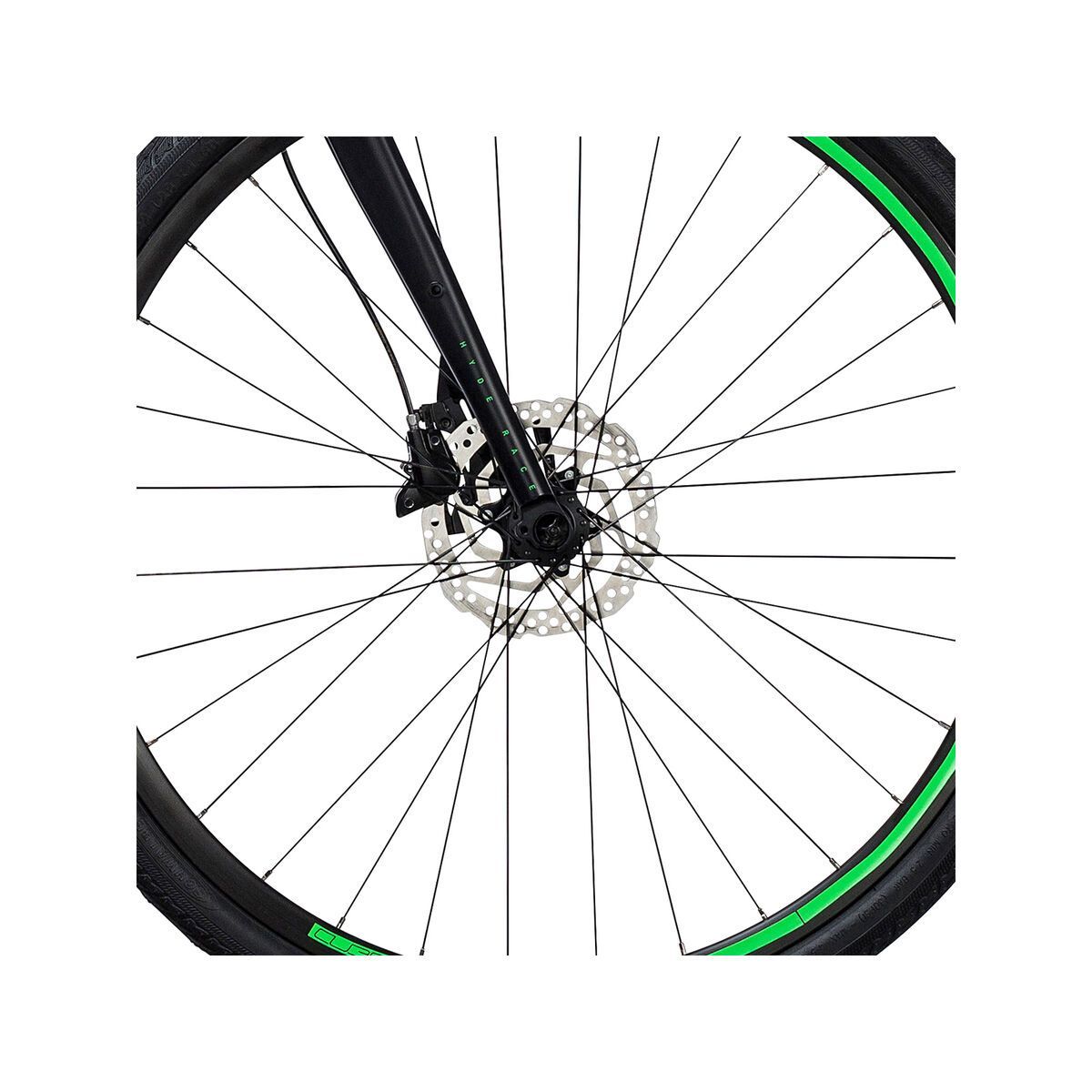 Cube Hyde Race, black´n´flashgreen - Bild 2