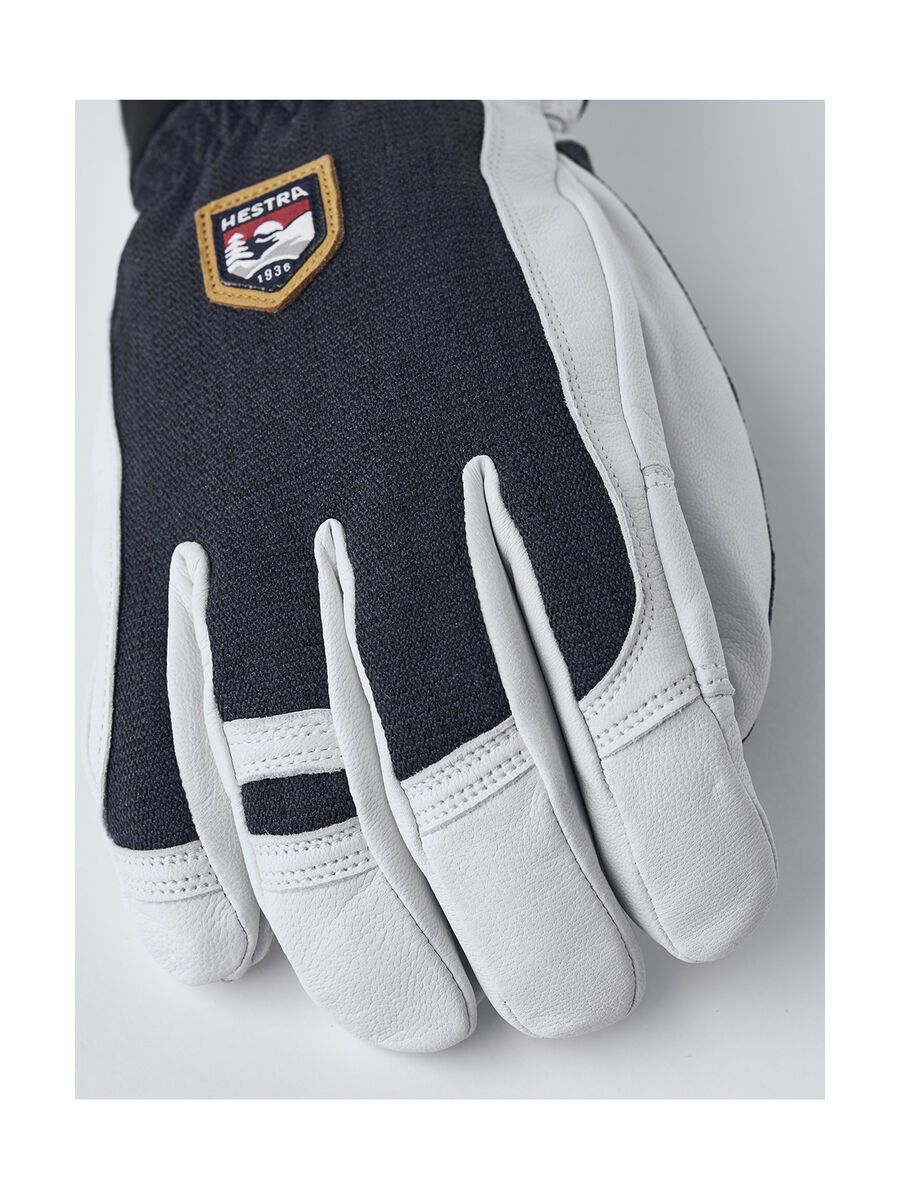 Hestra Army Leather Patrol 5 Finger, navy - Bild 2