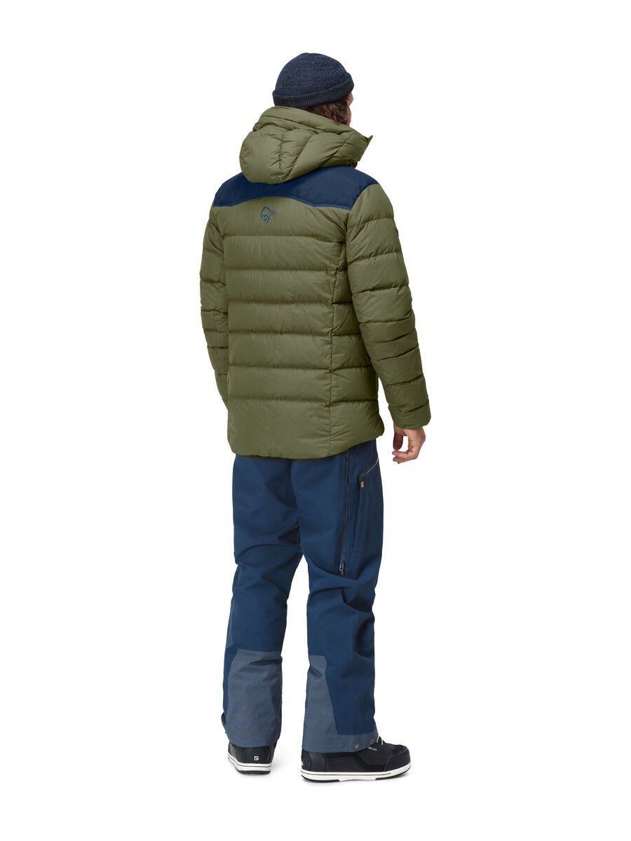 Norrona tamok down750 Jacket M's, olive night - Bild 3