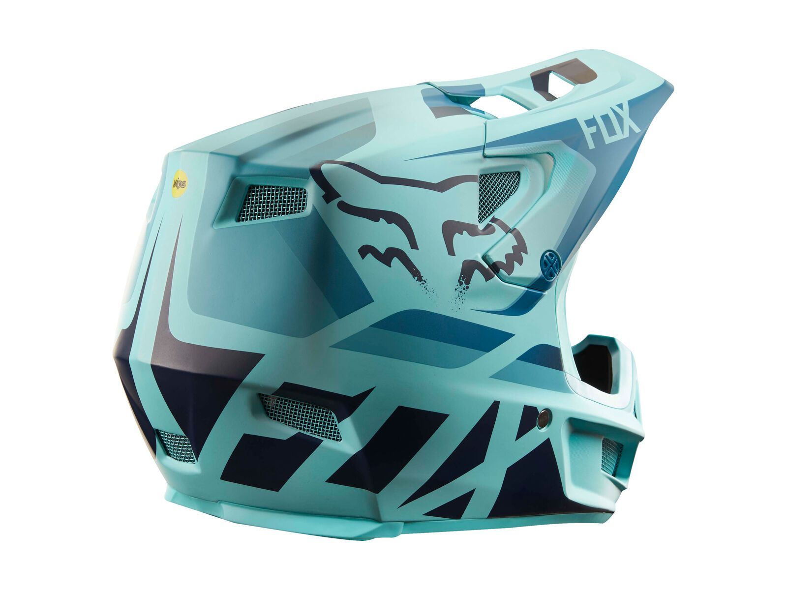 Fox RPC Seca Helmet, ice blue - Bild 5