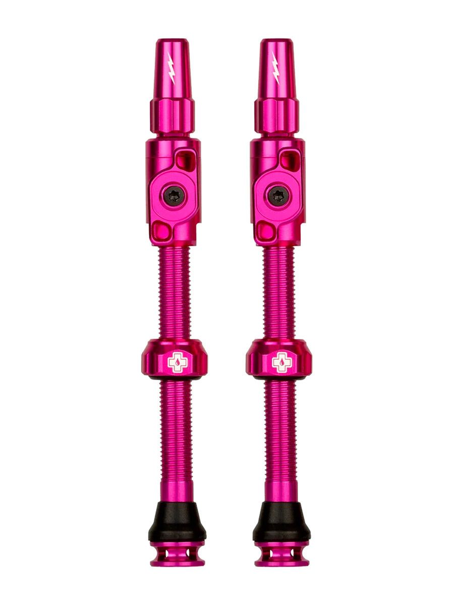 Muc-Off Big Bore Lite Tubeless Valves - 60 mm, pink - Bild 1