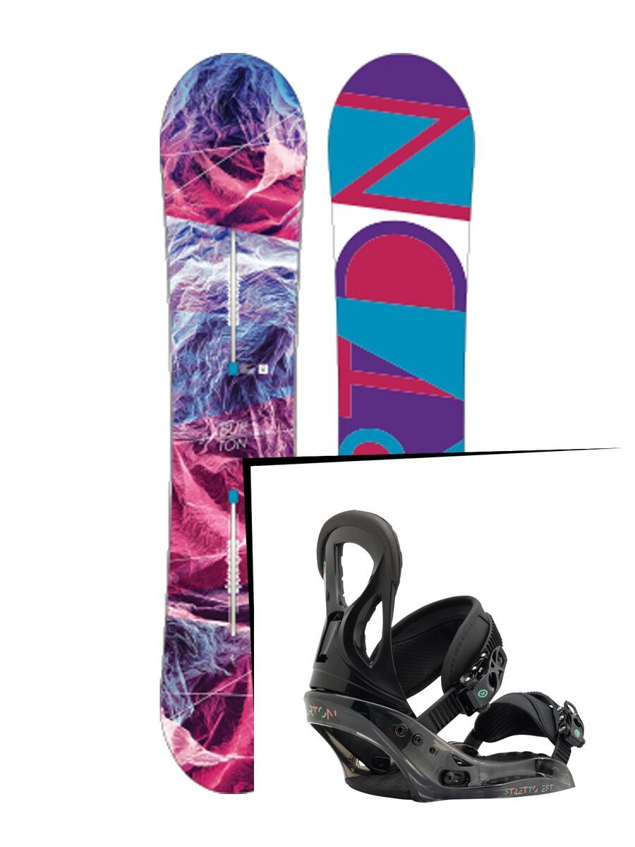 Set: Burton Feelgood Flying V 2017 +  Stiletto EST (1712942S) - Bild 1