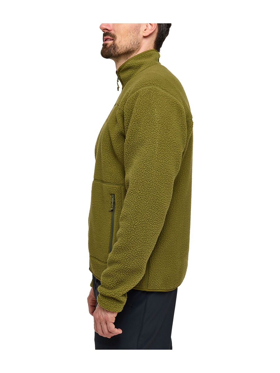 Haglöfs Mossa Pile Jacket Men, olive green - Bild 4