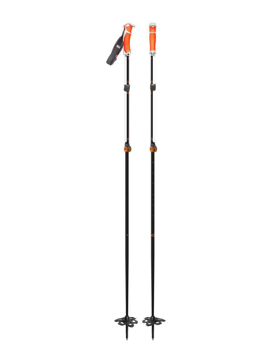G3 Via Carbon Poles Long (115-145 cm), black/white - Bild 1
