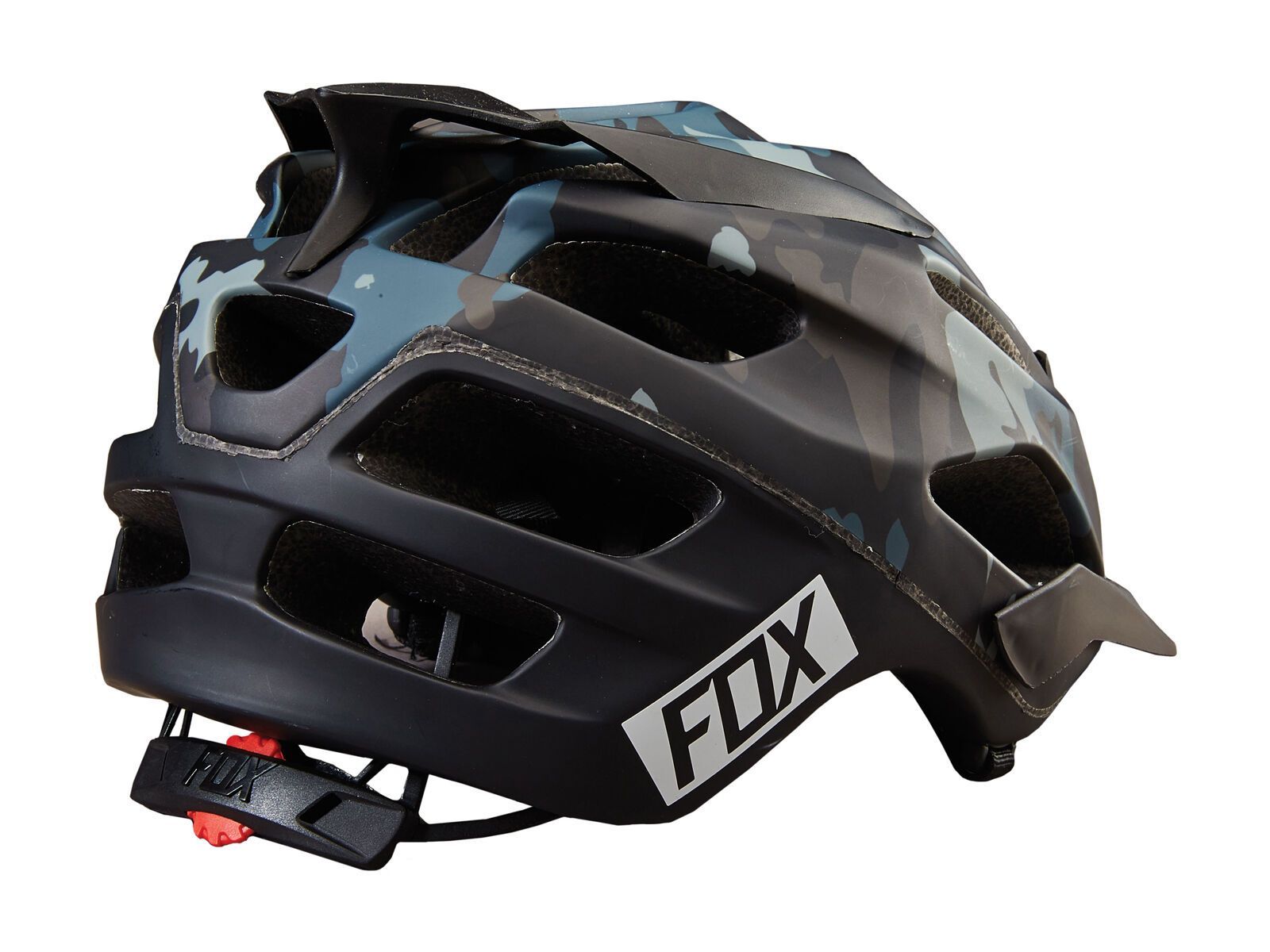 Fox Flux Camo Helmet, black camo - Bild 2