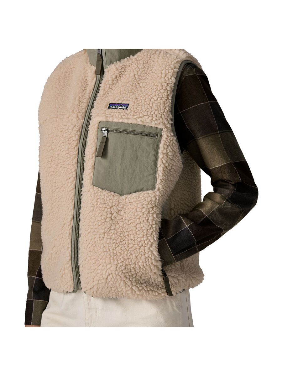 Patagonia Women's Classic Retro-X Vest, dark natural w/river rock green - Bild 2