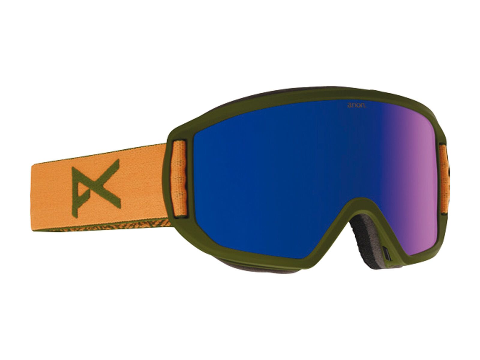 Anon Relapse MFI, orange/Lens: blue cobalt - Bild 1