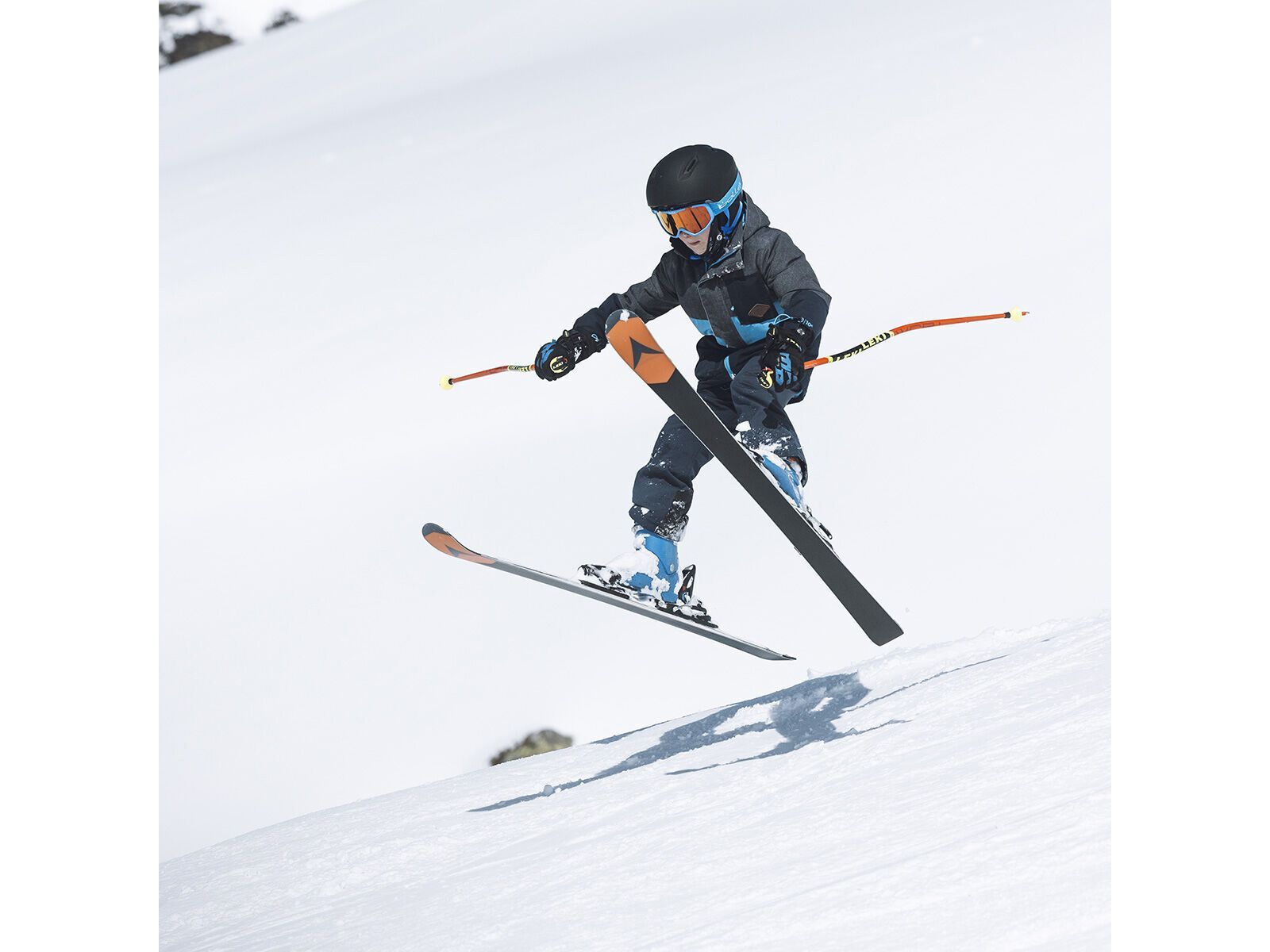 Bollé Rocket Plus, Sunrise / race blue matte - Bild 4