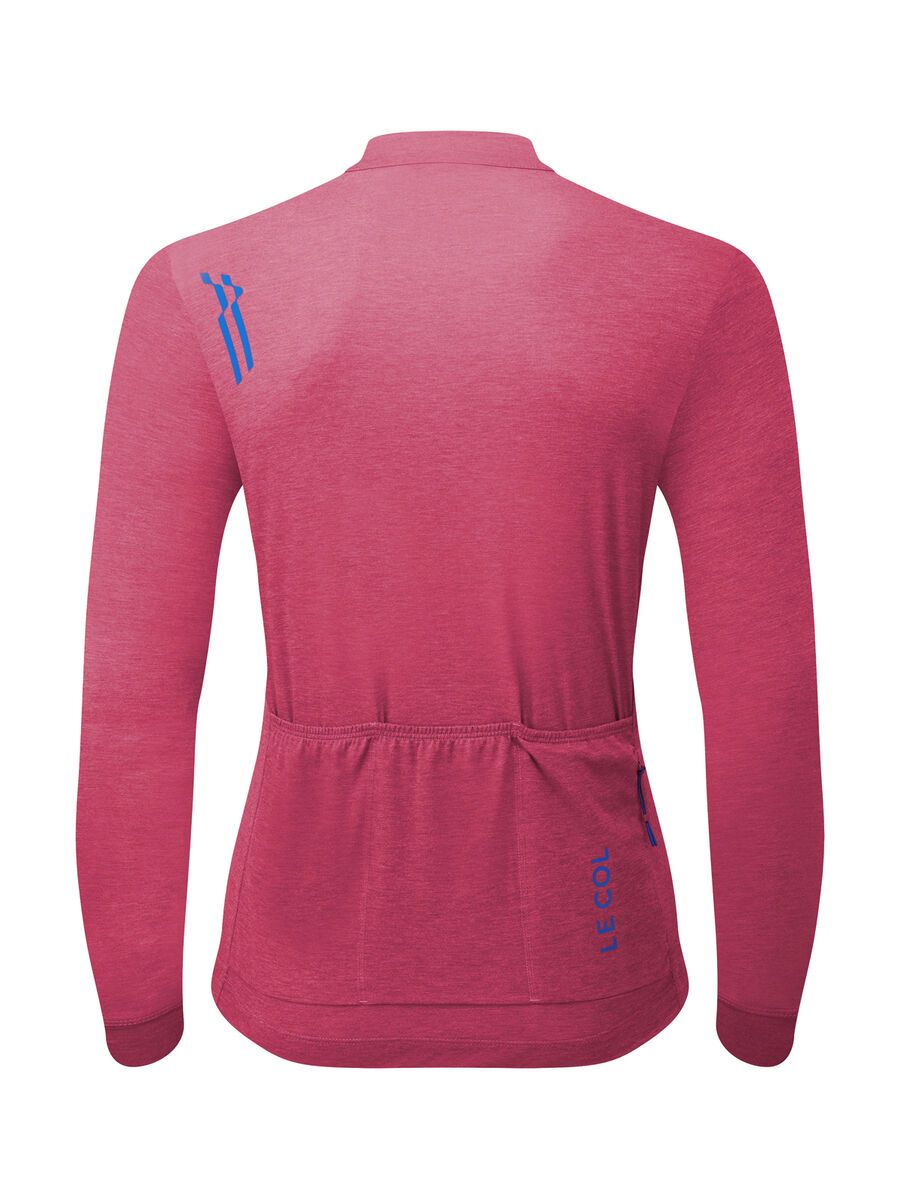 Le Col Womens ARC Merino Long Sleeve Jersey, grape - Bild 2