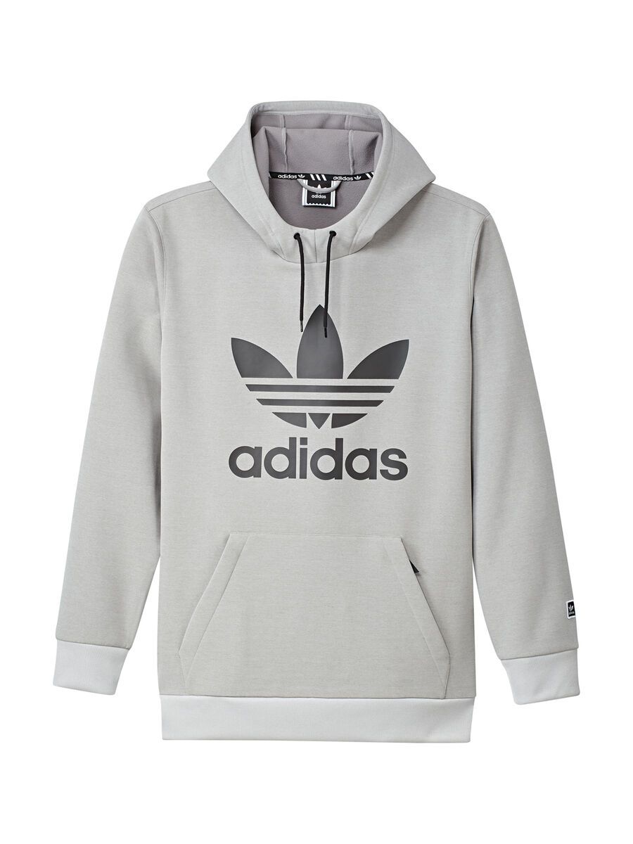 Adidas Team Tech Hoodie, medium grey heather - Bild 1